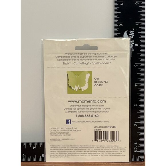 Momenta Cutting Templates Compatible WORDS HELLO SMILE 27826R8 - Picture 2 of 2